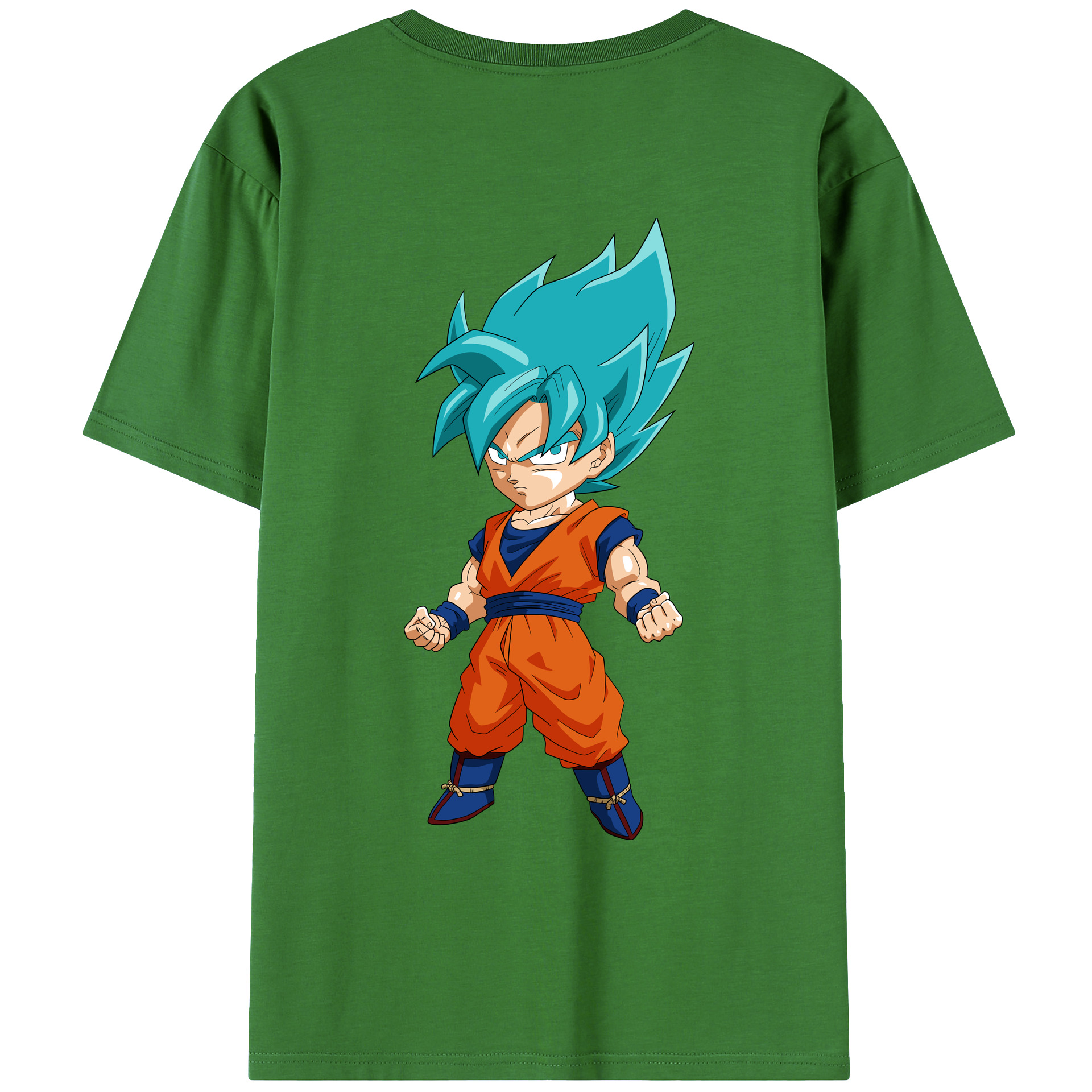 （画像用） ドラゴンボール 孫 悟飯（そんごはん）DRAGON BALL Son Gohan レディース半袖Tシャツ(バックプリント)